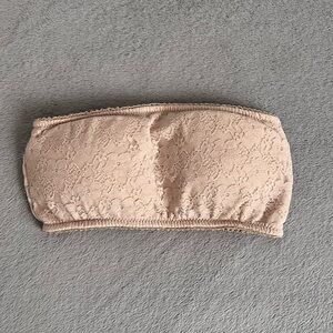 Lace padded bandeau top